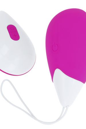 OHMAMA - HUEVO VIBRADOR 10 MODOS LILA Y BLANCO