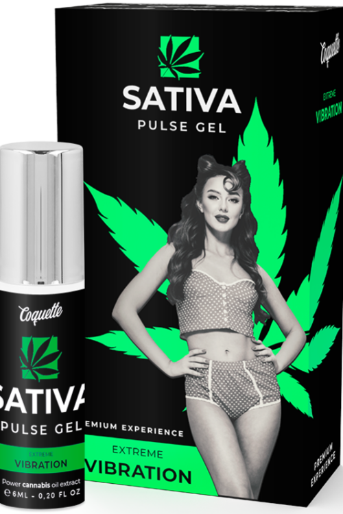 COQUETTE CHIC DESIRE – PULSE GEL SATIVA VIBRACIÓN EXTREMA PREMIUM 6ML