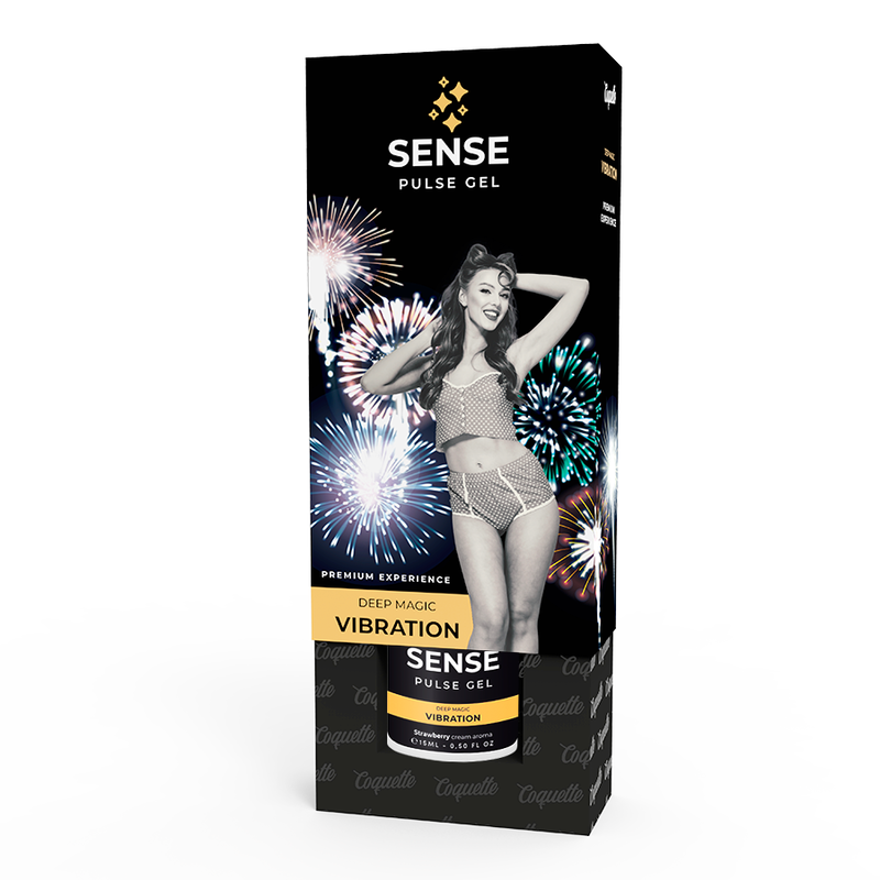 COQUETTE CHIC DESIRE - PULSE GEL FRESA VIBRACIÓN LIQUIDA PREMIUM 15ML - Imagen 3
