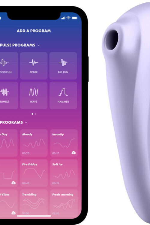 SATISFYER – DUAL PLEASURE AIR PULSE VIOLETA