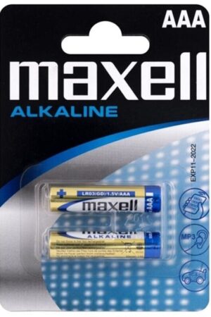 MAXELL - PILA ALCALINA AAA LR03 BLISTER*2