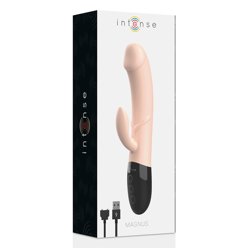 INTENSE - MAGNUS VIBRADOR RECARGABLE DUAL NATURAL - Imagen 5