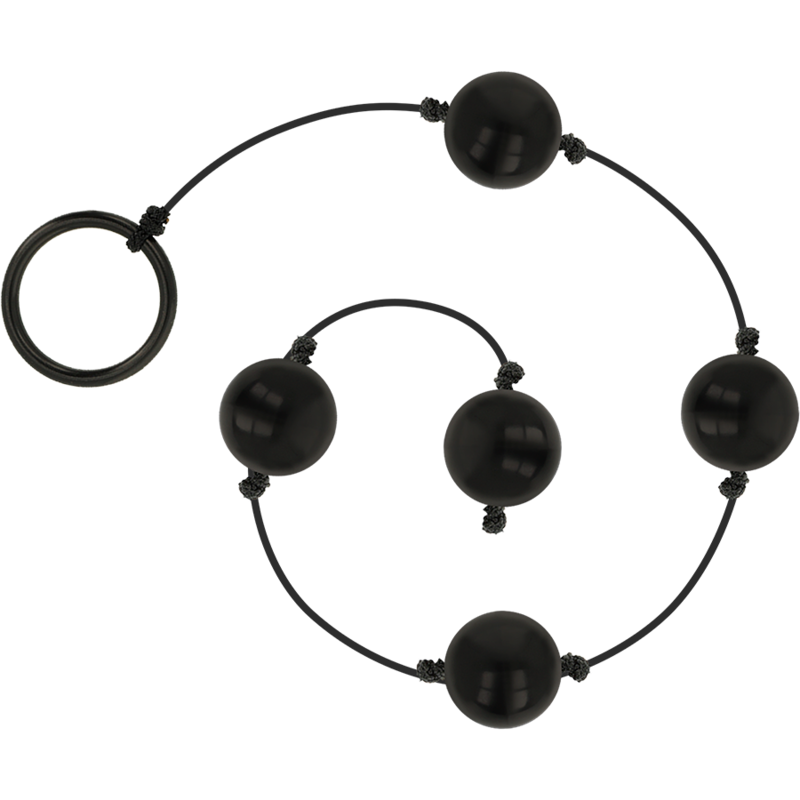 OHMAMA – BOLAS ANALES O VAGINALES CHINAS NEGRAS MINI