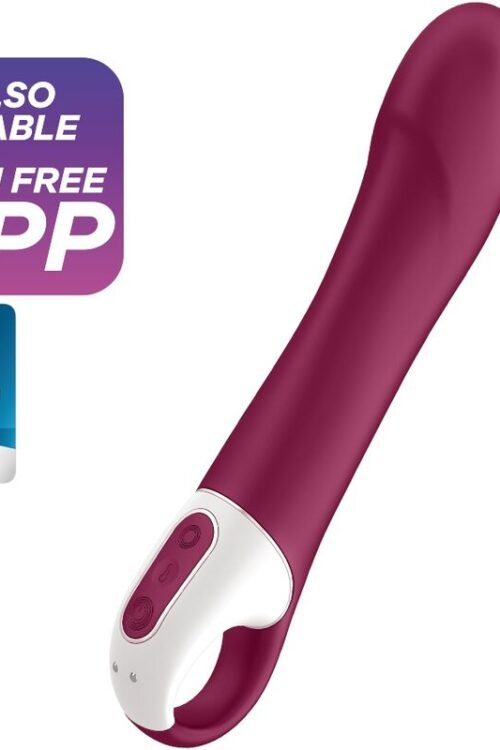 SATISFYER – BIG HEAT VIBRADOR PUNTO G