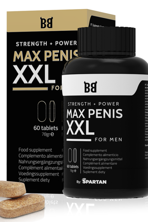 BLACK BULL – MAX PENIS XXL AUMENTO PENE 60 CÁPSULAS