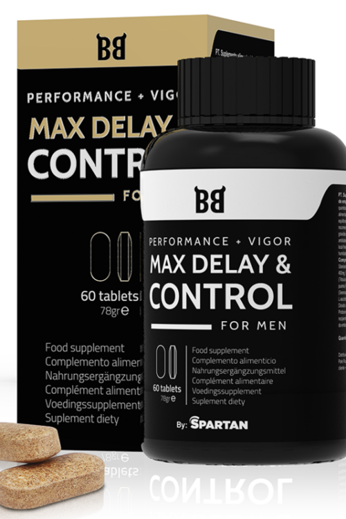 BLACK BULL – MAX DELAY & CONTROL MÁXIMO RENDIMIENTO PARA HOMBRE 60 CÁPSULAS