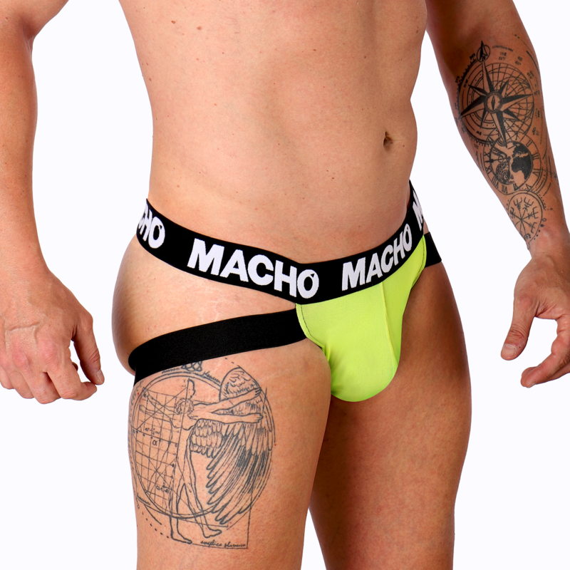 MACHO - MX28FA JOCK VERDE FLUOR S - Imagen 4