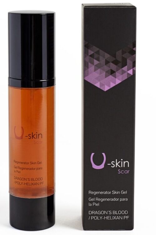 500 COSMETICS – USCAR U-SKIN GEL CICATRIZANTE PARA TODO TIPO DE PIELES TATUADAS