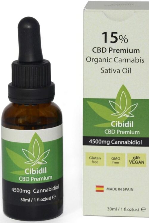 🌿 Cibidil 15% – Aceite de CBD natural