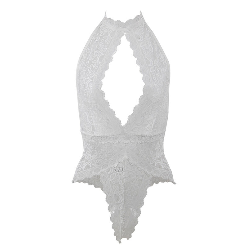 SUBBLIME - 953867 BODY DE ENCAJE BLANCO L/XL - Imagen 3