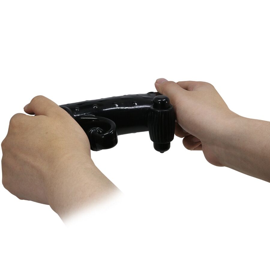 ROMANCE - FUNDA PARA PENE CON VIBRACIÓN NEGRO - Imagen 4