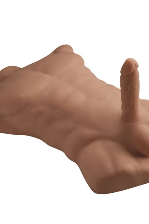 SILEXD – APOLLO L TORSO REALÍSTICO MASCULINO CARAMELO