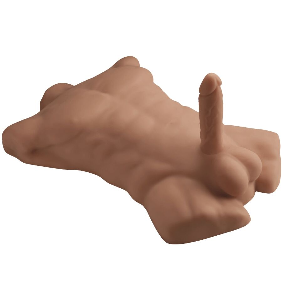 SILEXD – APOLLO L TORSO REALÍSTICO MASCULINO CARAMELO