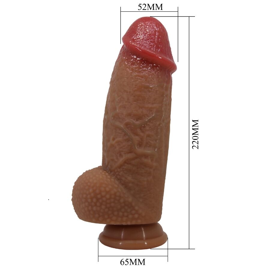 PRETTY LOVE - ACHILLE DILDO ULTRA REALÍSTICO 22 CM - Imagen 2