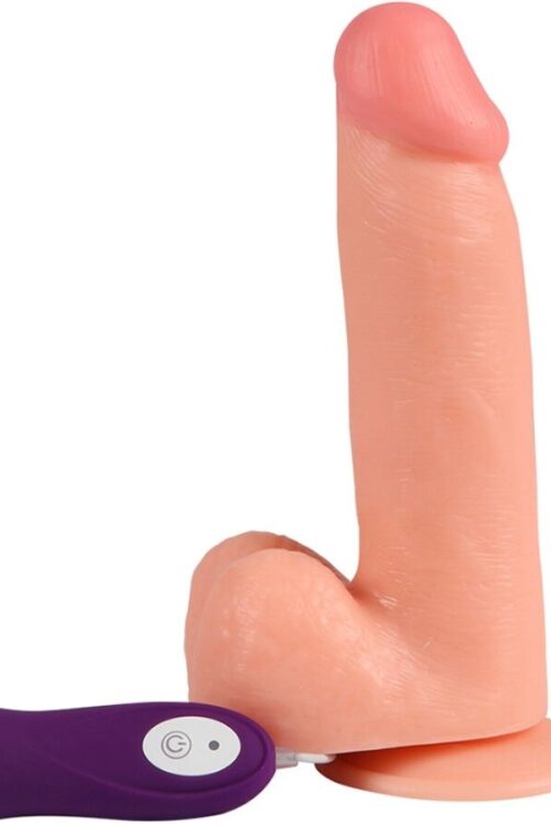 SHEQU – ADAM DILDO VIBRADOR CON CONTROL REMOTO 21 CM