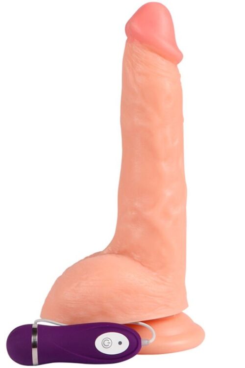 SHEQU – BEAST DILDO VIBRADOR CON CONTROL REMOTO 24,5 CM