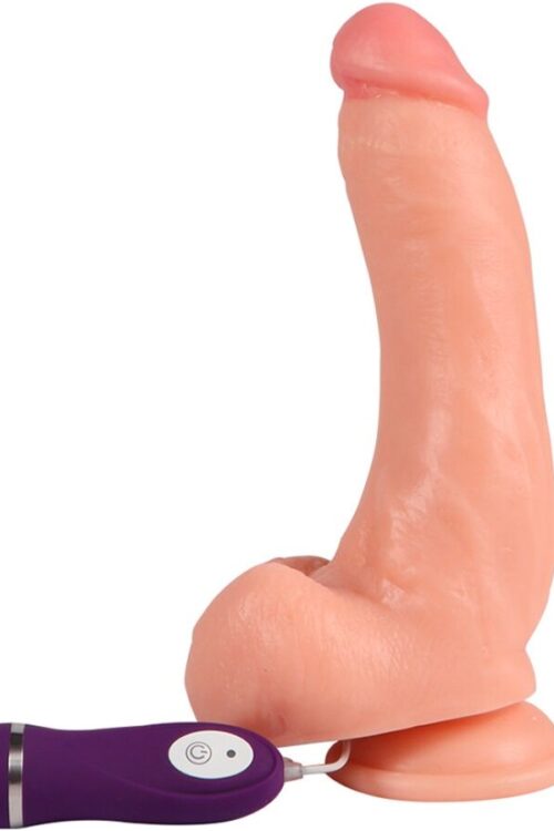 SHEQU – LUNGTON DILDO VIBRADOR CON CONTROL REMOTO 22,5 CM
