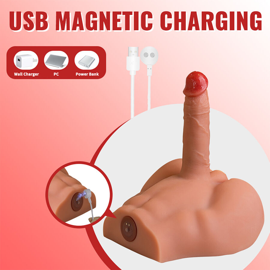 XISE - PEEL DILDO ASS MASTURBADOR DILDO REALÍSTICO POSICIÓN FRONTAL CON THRUSTING 17,5 CM - Imagen 8