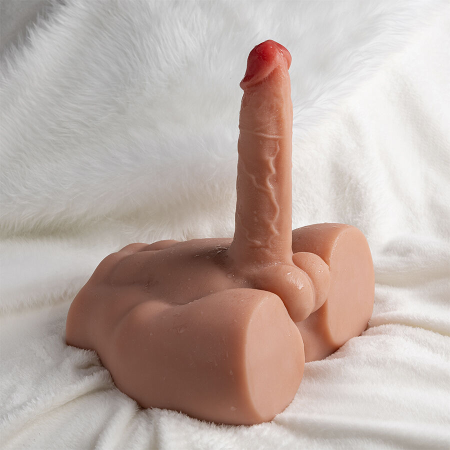 XISE - PEEL DILDO ASS MASTURBADOR DILDO REALÍSTICO POSICIÓN FRONTAL CON THRUSTING 17,5 CM - Imagen 6