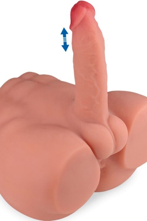XISE – FREDERICO MASTURBADOR DILDO REALÍSTICO POSICIÓN FRONTAL CON THRUSTING 15 CM