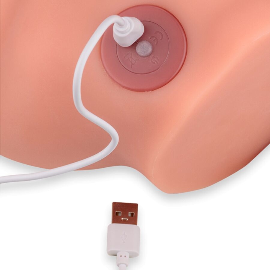 XISE - FREDERICO MASTURBADOR DILDO REALÍSTICO POSICIÓN FRONTAL CON THRUSTING 15 CM - Imagen 4