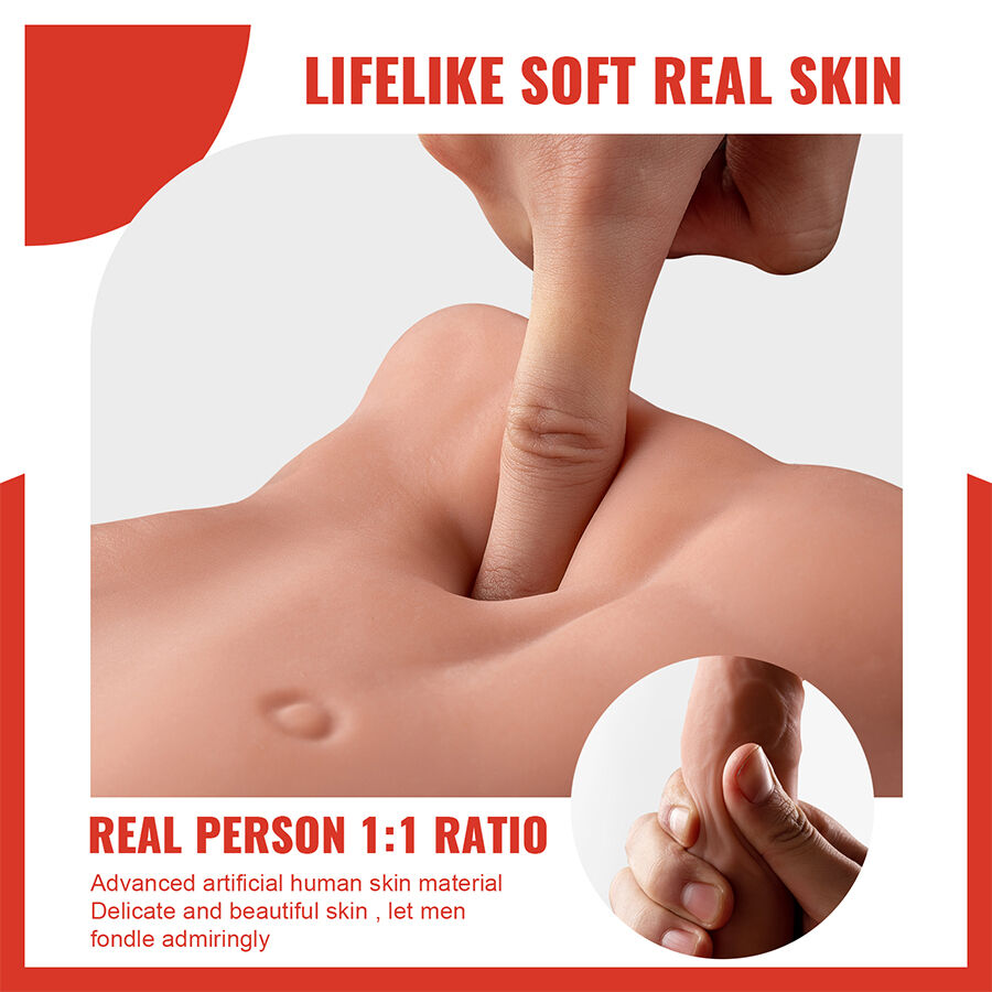 XISE - BERTLETT DILDO ASS MASTURBADOR DILDO Y ANO REALÍSTICO POSICIÓN FRONTAL CON THRUSTING 18 CM - Imagen 3