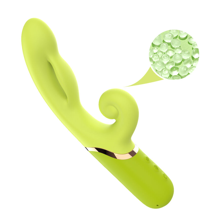 ARMONY - VIBRADOR ESTIMULADOR PUNTO A INFLABLE VERDE - Imagen 2