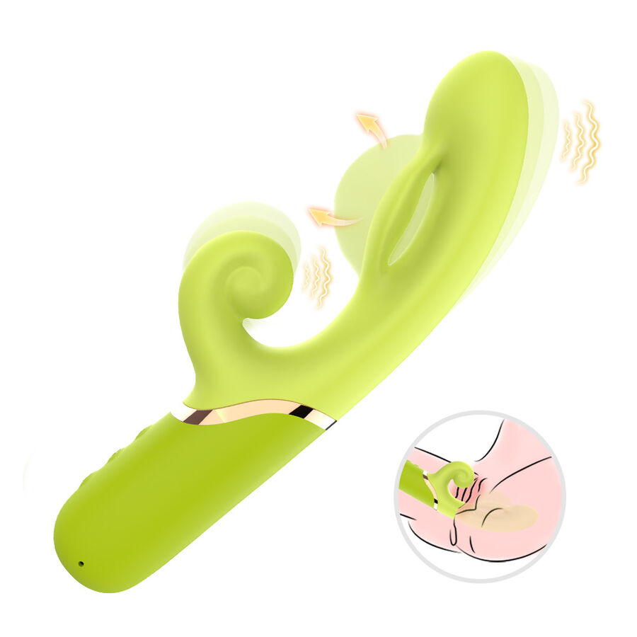 ARMONY - VIBRADOR ESTIMULADOR PUNTO A INFLABLE VERDE - Imagen 5