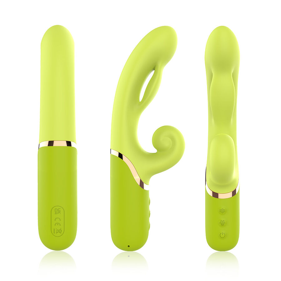 ARMONY - VIBRADOR ESTIMULADOR PUNTO A INFLABLE VERDE - Imagen 9