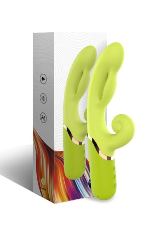 ARMONY – VIBRADOR ESTIMULADOR PUNTO A INFLABLE VERDE