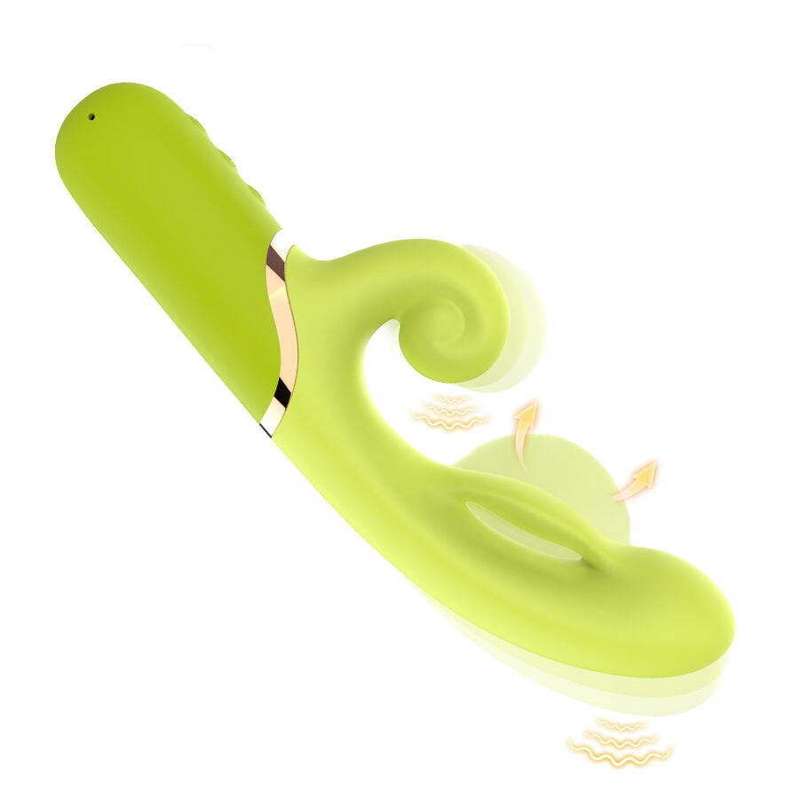 ARMONY - VIBRADOR ESTIMULADOR PUNTO A INFLABLE VERDE - Imagen 7