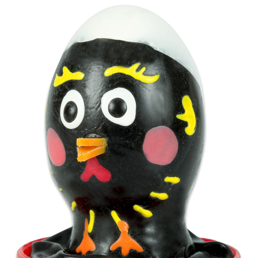 CONDOMERIE – PRESERVATIVO DECORATIVO PINTADO A MANO POLLO NEGRO