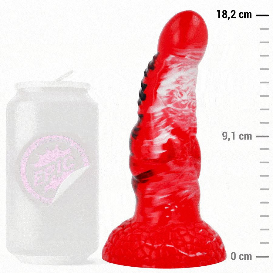EPIC - AGNIS DILDO FUEGO CARMESÍ - Imagen 4
