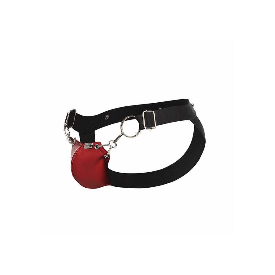 MOB - DNGEON JOCKSTRAP A PRESIÓN ROJO TALLA ÚNICA - Imagen 7