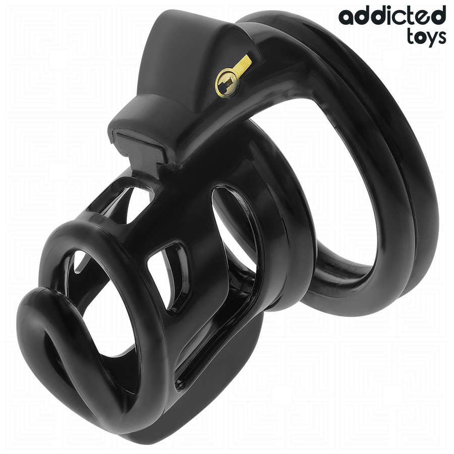 ADDICTED TOYS LOCKED - GILDEN CAGE JAULA PARA PENE DE SILICONA 8,5 CM - Imagen 4