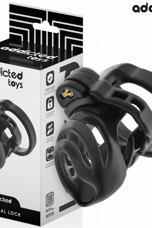 ADDICTED TOYS LOCKED – ETERNAL LOCK JAULA PARA PENE 9 CM