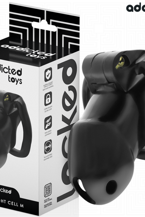 ADDICTED TOYS LOCKED – MINDNIGHT CELL JAULA PARA PENE TALLA M