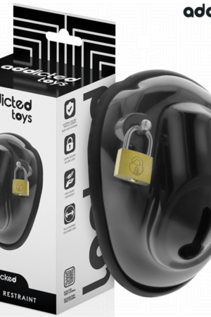 ADDICTED TOYS LOCKED - KEYLESS RESTRAINT JAULA PARA PENE 11,5 CM