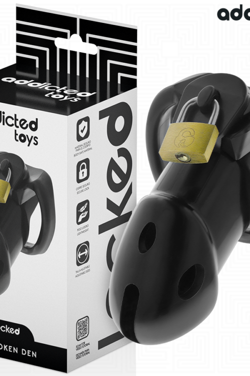ADDICTED TOYS LOCKED – UNBROKEN DEN JAULA PARA PENE 9,8 CM