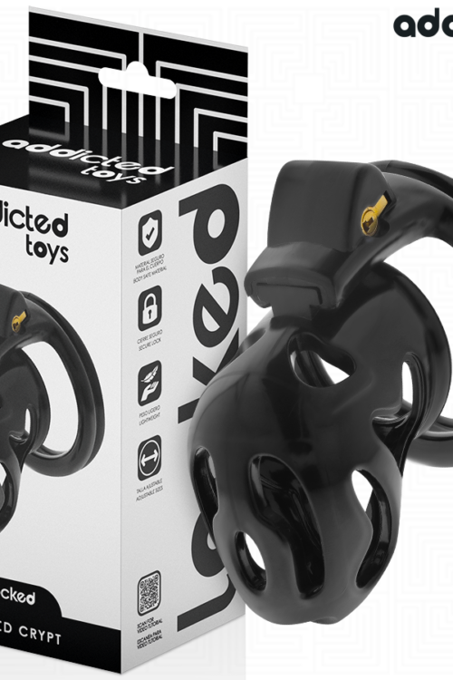 ADDICTED TOYS LOCKED – SEALED CRYPT JAULA PARA PENE 8 CM