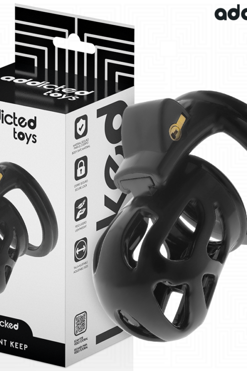 ADDICTED TOYS LOCKED – SILENT KEEP JAULA PARA PENE 7,5 CM