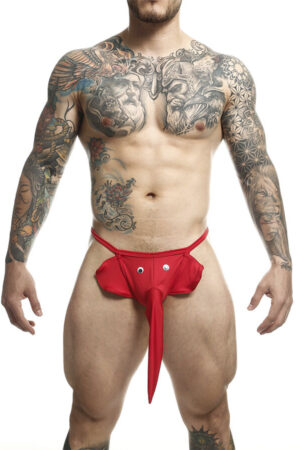 MOB - TANGA ELEFANTE ROJO TALLA ÚNICA