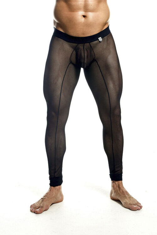 MOB – MEDIAS DE MALLAS TRANSPARENTES NEGRAS TALLA S