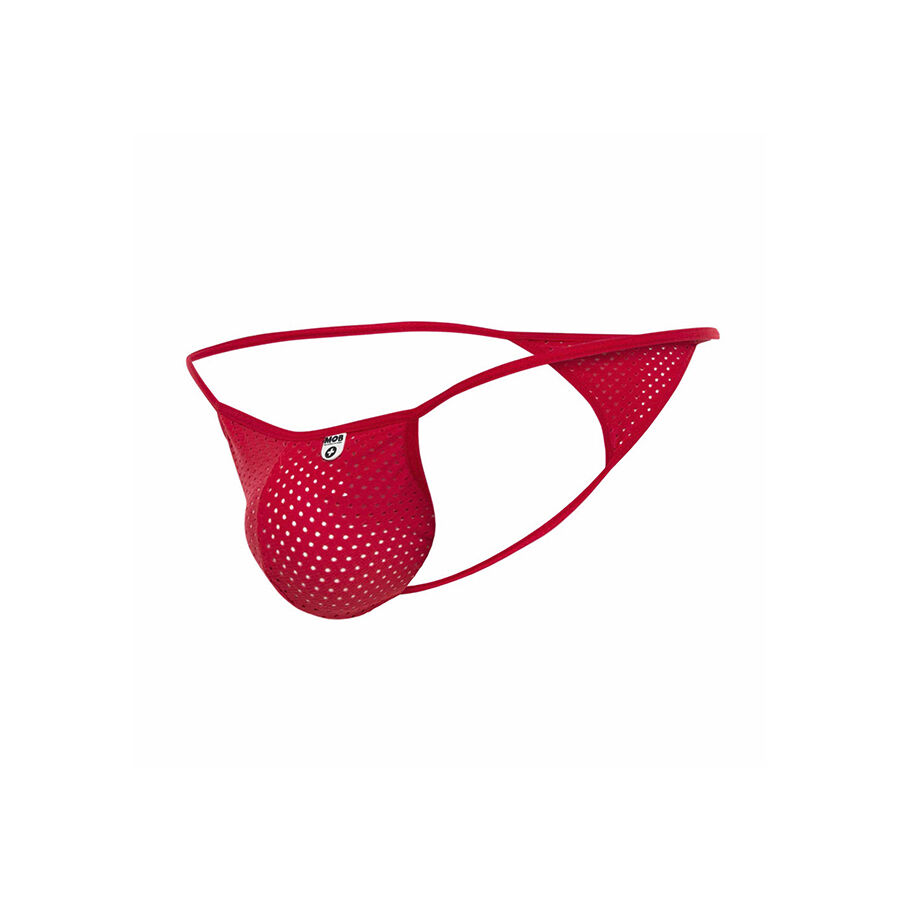 MOB - V-STRING DE MICROFIBRA ROJA TALLA S/M - Imagen 3