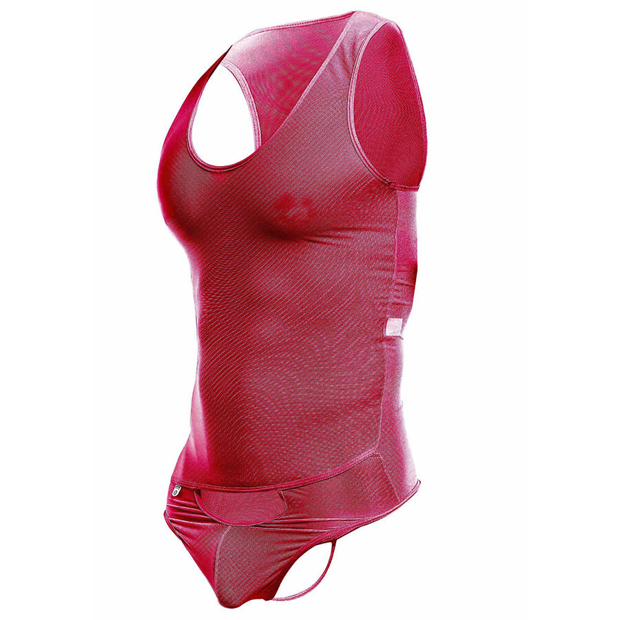 MOB - BODYSHEER TRANSPARTE ROJO TALLA S/M - Imagen 6