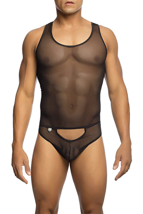MOB – BODYSHEER TRANSPARTE NEGRO TALLA S/M