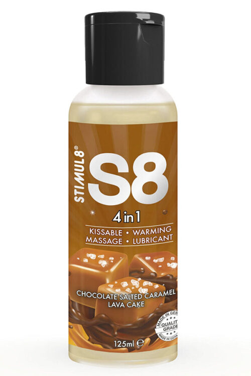 STIMUL8 – S8 4 EN 1 LUBRICANTE POSTRE CHOCOLATE Y CARAMELO SALADO 125 ML