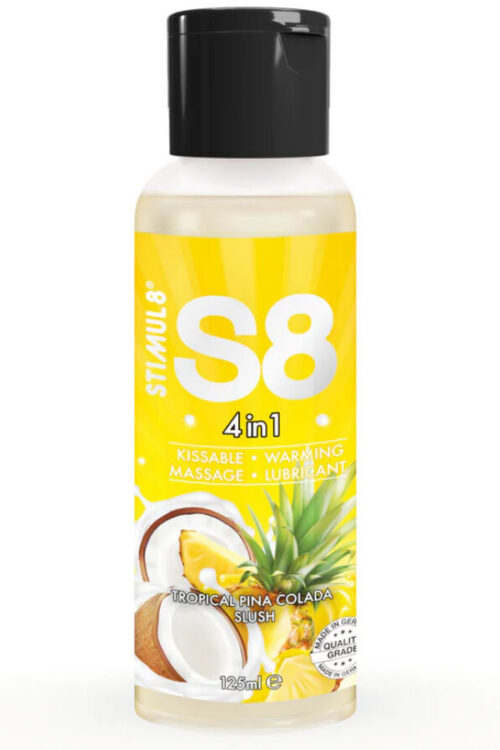 STIMUL8 – S8 4 EN 1 LUBRICANTE POSTRE PIÑA COLADA 125 ML