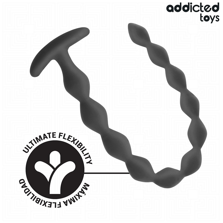 ADDICTED TOYS – ROSARIO ANAL 27 CM EXTRA LARGO SILICONA