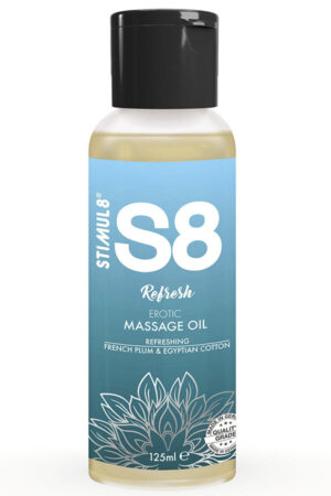 STIMUL8 - S8 REFRESH ACEITE DE MASAJE ALGODÓN 125 ML